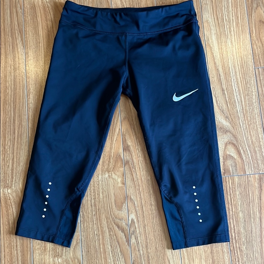 Nike  Kids Dri-Fit Black Leggings Size M